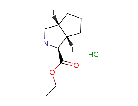 (1S,3aR,6aS)-ethyl octahydrocyclopenta[c]pyrrole-1-carboxylate hydrochloride