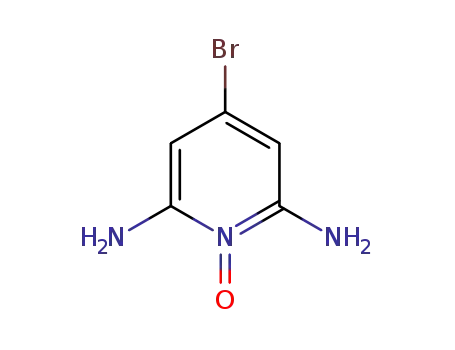 4-bromo-1-oxypyridine-2,6-diamine