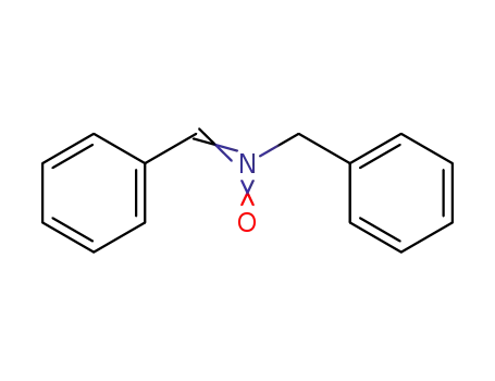 Molecular Structure of 3376-26-9 (N-benzyl-N-benzylideneamine oxide)