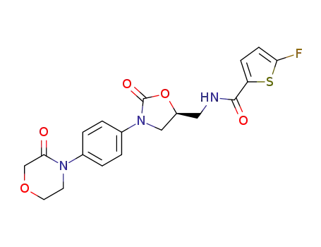 (S)-5-fluoro-N-((2-oxo-3-(4-(3-oxomorpholino)phenyl)oxazolidin-5-yl)methyl)thiophene-2-carboxamide
