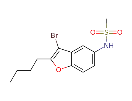 N-(2-butyl-3-bromo-1-benzofuran-5-yl)methanesulfonamide