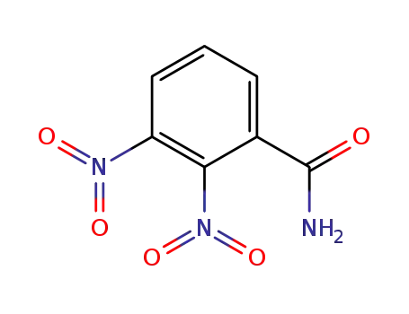 Molecular Structure of 19613-80-0 (Benzamide, 2,3-dinitro-)