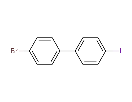 Molecular Structure of 105946-82-5 (4-Bromo-4'-iodobiphenyl)