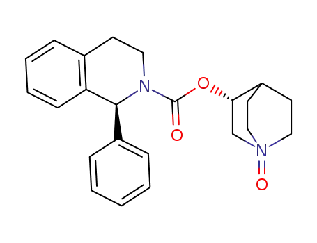 (1'S,3R)-3-[[(1'-phenyl-1',2',3',4'-tetrahydro-2'-isoquinolyl)carbonyl]oxy]quinuclidine 1-oxide
