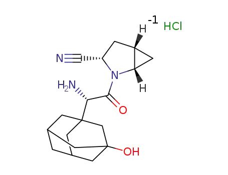(1S,3S,5S)-2-[(2S)-2-amino-2-(3-hydroxyadamantan-1-yl)acetyl]-2-azabicyclo[3.1.0]hexane-3-carbonitrile hydrochloric acid salt