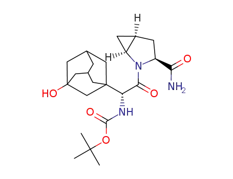 (R)-N-Boc-3-hydroxyadamantylglycine-L-cis-4,5-methanoprolinamide