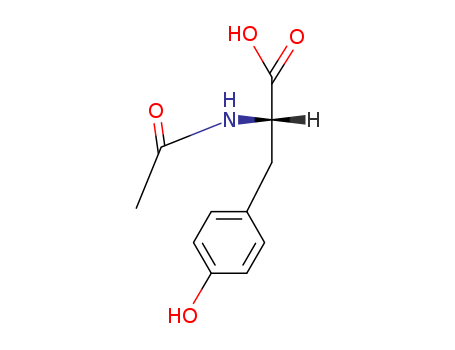 537-55-3,N-Acetyl-L-tyrosine,(2S)-2-acetamido-3-(4-hydroxyphenyl)propanoic acid;Tyrosine, N-acetyl-, L- (8CI);L-Tyrosine, N-acetyl-;Tyrosine, N-acetyl-, L-;N-Acetyltyrosine (VAN);Acetyl-L-Tyrosine;Ac-Tyr-OH;