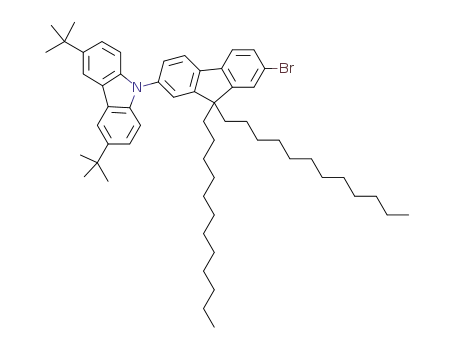 2-bromo-7-[3,6-di(tert-butyl)-9H-carbazol-9-yl]-9,9-didodecyl-9H-fluorene