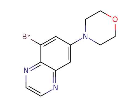 4-(8-bromoquinoxalin-6-yl)morpholine