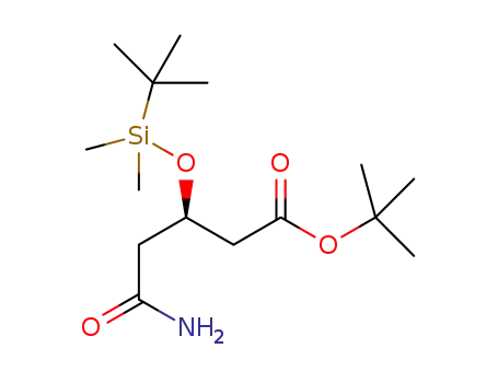 (R)-tert-butyl 4-carbamoyl-3-(tert-butyldimethylsilyloxy)butyrate