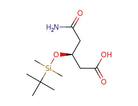 (S)-3-(tert-butyl dimethylsilyloxy) glutaric acid monoamide