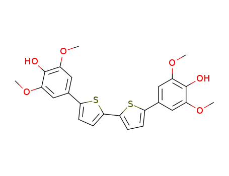 4,4'-([2,2'-bithiophene]-5,5'-diyl)-bis(2,6-dimethoxyphenol)