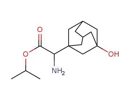 isopropyl 2-amino-2-(3-hydroxy-1-adamantyl)acetate
