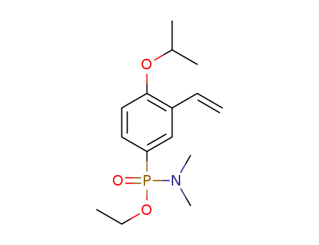 (4-isopropoxy-3-vinyl-phenyl)dimethyl-phosphoramidate ethyl ester