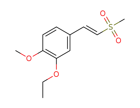(E)-2-ethoxy-1-methoxy-4-(2-(methylsulfonyl)vinyl)benzene