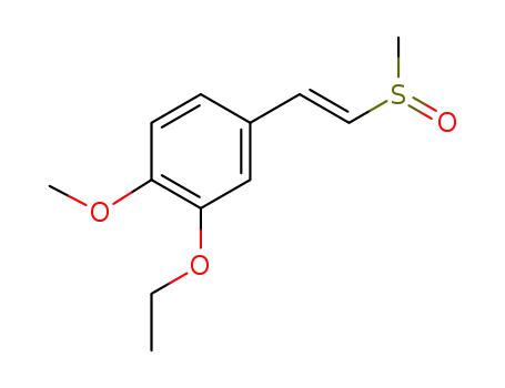 (E)-2-ethoxy-1-methoxy-4-(2-(methylsulfinyl)vinyl)benzene
