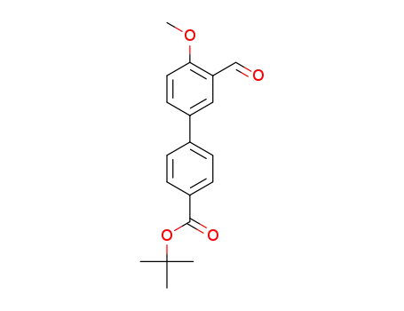 3'-formyl-4'-methoxybiphenyl-4-carboxylic acid tert-butyl ester
