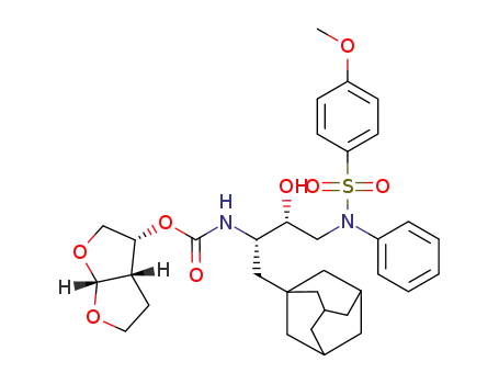 (3R,3aS,6aR)-Hexahydrofuro[2,3-b]furan-3-yl ((2S,3R)-1-(adamantan-1-yl)-3-hydroxy-4-((4-methoxy-N-phenylphenyl)sulfonamido)butan-2-yl)carbamate