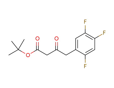 tert-butyl 3-oxo-4-(2,4,5-trifluorophenyl)butanoate