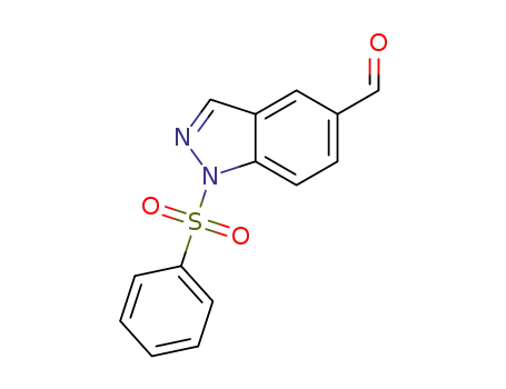 1-(phenylsulfonyl)-1H-indazole-5-carbaldehyde