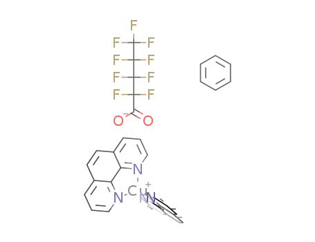 [(1,10-phenanthroline)2Cu][n-C4F9CO2]