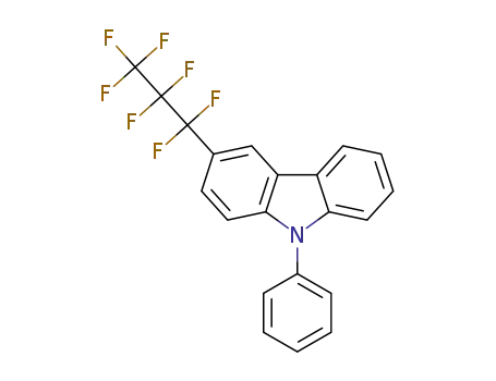 3-(perfluoropropyl)-9-phenyl-9H-carbazole