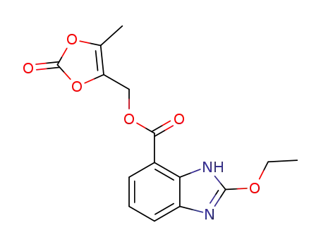 (5-methyl-2-oxo-1,3-dioxol-4-yl)methyl-2-ethoxy-1H-benzo[d]imidazol-7-carboxylate