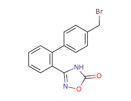 3-(4'-(bromomethyl)-[1,1'-biphenyl]-2-yl)-1,2,4-oxadiazol-5(4H)-one