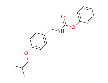 N-(4-isobutoxybenzyl)carbamic acid phenyl ester