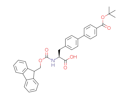 (2S)-3-(4-{4-[(tert-butoxy)carbonyl]phenyl}phenyl)-2-({[(9H-fluoren-9-yl)methoxy]carbonyl}amino)propanoic acid