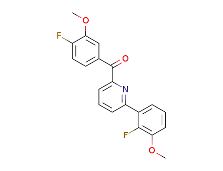 (4-fluoro-3-methoxyphenyl)[6-(2-fluoro-3-methoxyphenyl)-pyridin-2-yl]methanone
