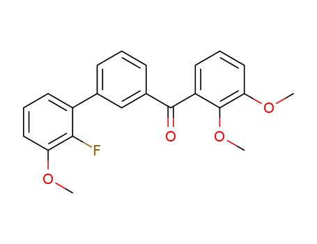 (2,3-dimethoxyphenyl)(2'-fluoro-3'-methoxybiphenyl-3-yl)methanone