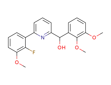 (2,3-dimethoxyphenyl)[6-(2-fluoro-3-methoxyphenyl)pyridin-2-yl]methanol