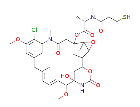 N2'-deacetyl-N2'-(3-mercapto-1-oxopropyl)maytansine