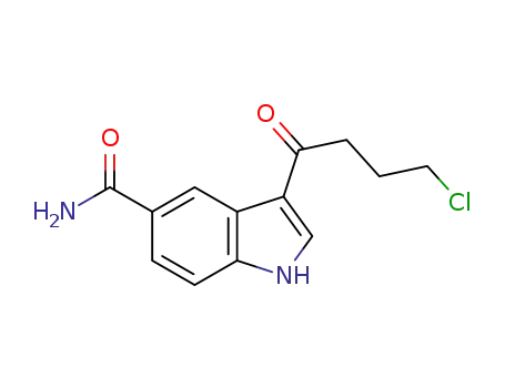 5-aminocarbonyl-3-(4-chlorobutyryl)indole