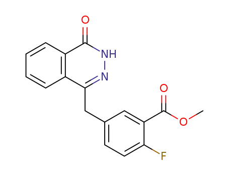 methyl 2-fluoro-5-[(4-oxo-3,4-dihydrophthalazin-1-yl)methyl]benzoate