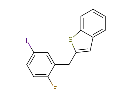 2-[(5-iodo-2-fluorophenyl)methyl]-1-benzothiophene