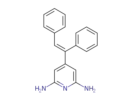 (E)-4-(1,2-diphenylvinyl)pyridine-2,6-diamine