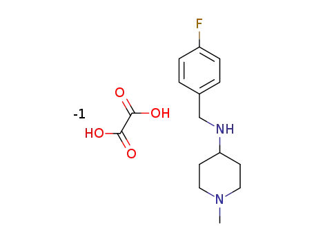 N-(4-fluorobenzyl)-1-methylpiperidin-4-amine oxalate