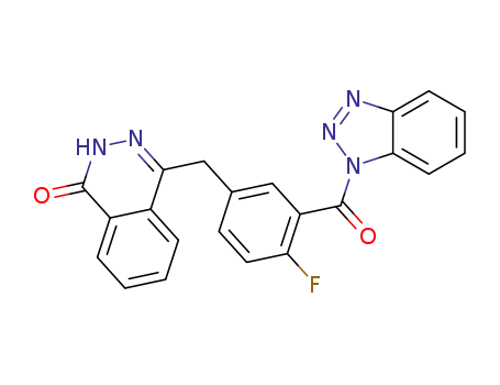 4-[3-(1H-benzotriazol-1-ylcarbonyl)-4-fluorobenzyl]phthalazin-1(2H)-one