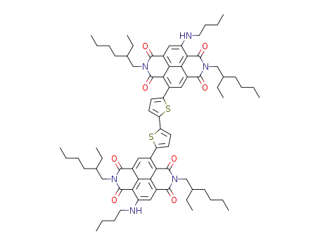 9,9'-([2,2'-bithiophene]-5,5'-diyl)bis(4-(butylamino)-2,7-bis(2-ethylhexyl)benzo[lmn][3,8]phenanthroline-1,3,6,8(2H,7H)-tetraone)