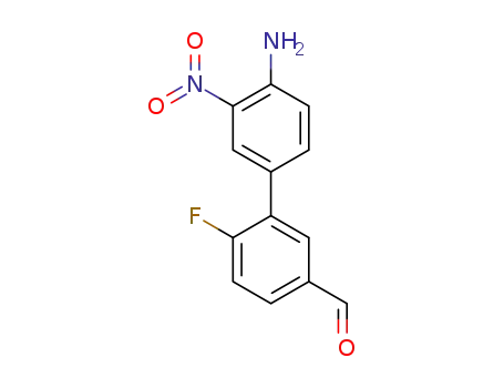 4'-amino-6-fluoro-3'-nitro-[1,1'-biphenyl]-3-carbaldehyde