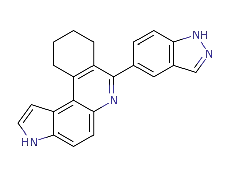 7-(1H-indazol-5-yl)-8,9,10,11-tetrahydro-3H-pyrrolo[3,2-a]phenanthridine