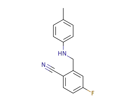 2-(p-methylphenylamino)methyl-4-fluorobenzonitrile