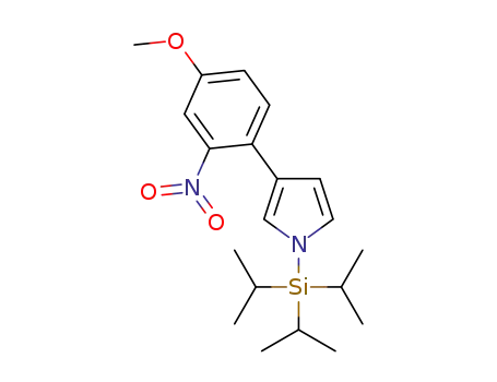 3-(4-methoxy-2-nitrophenyl)-1-(triisopropylsilyl)-1H-pyrrole