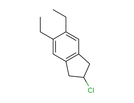 2-chloro-5,6-diethylindan