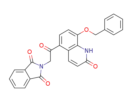5-(2-phthalimido-1-oxo-ethyl)-8-phenylmethoxy-(1H)-quinolin-2-one