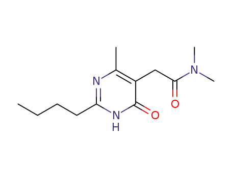 2-(2-n-butyl-4-hydroxy-6-methylpyrimidin-5-yl) -N,N-dimethylacetamide
