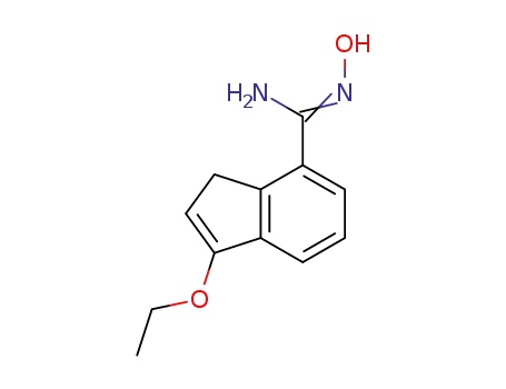 3-ethoxy-N-hydroxy-1H-indene-7-carboximidamide