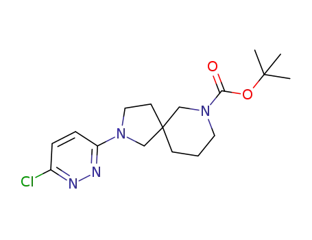 tert-butyl 2-(6-chloropyridazin-3-yl)-2,7-diazaspiro[4.5]decane-7-carboxylate